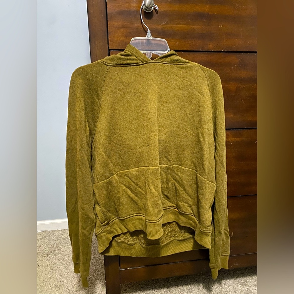 Olive green hoodie